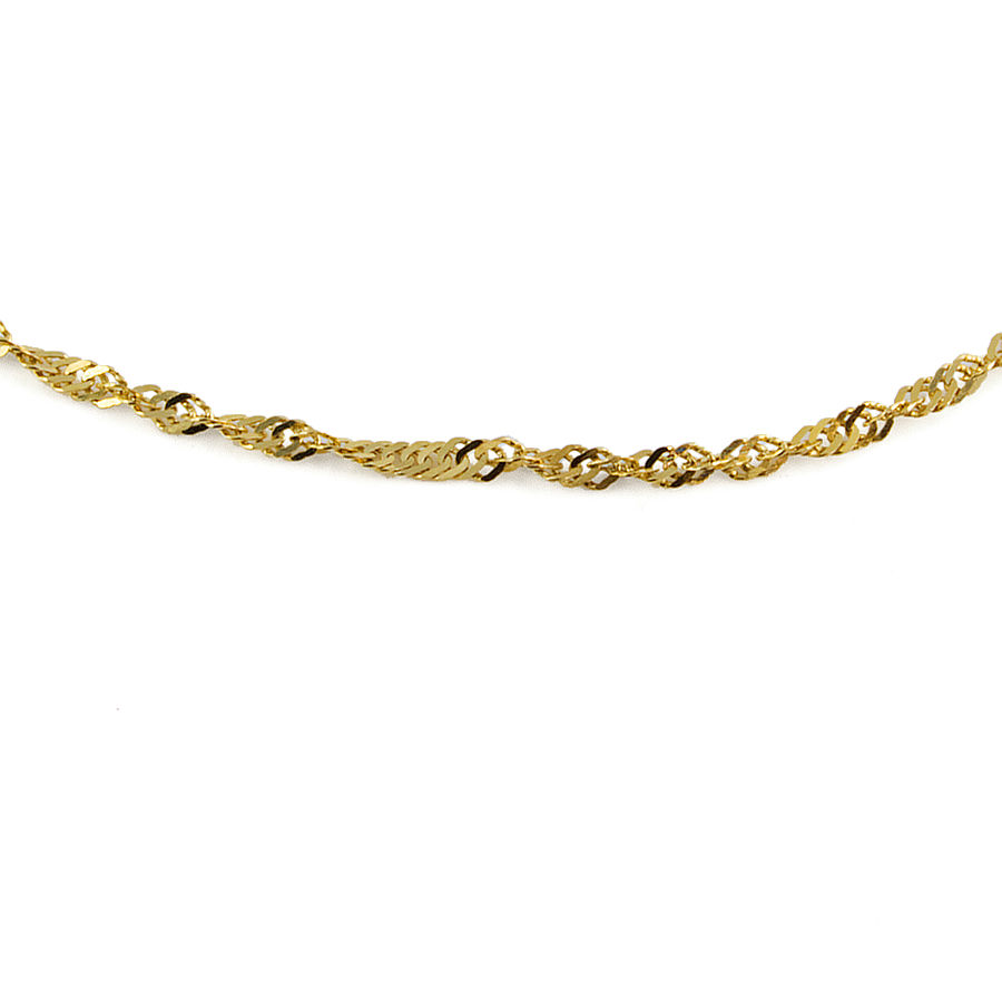 9ct gold 2.1g 24 inch Prince of Wales Chain